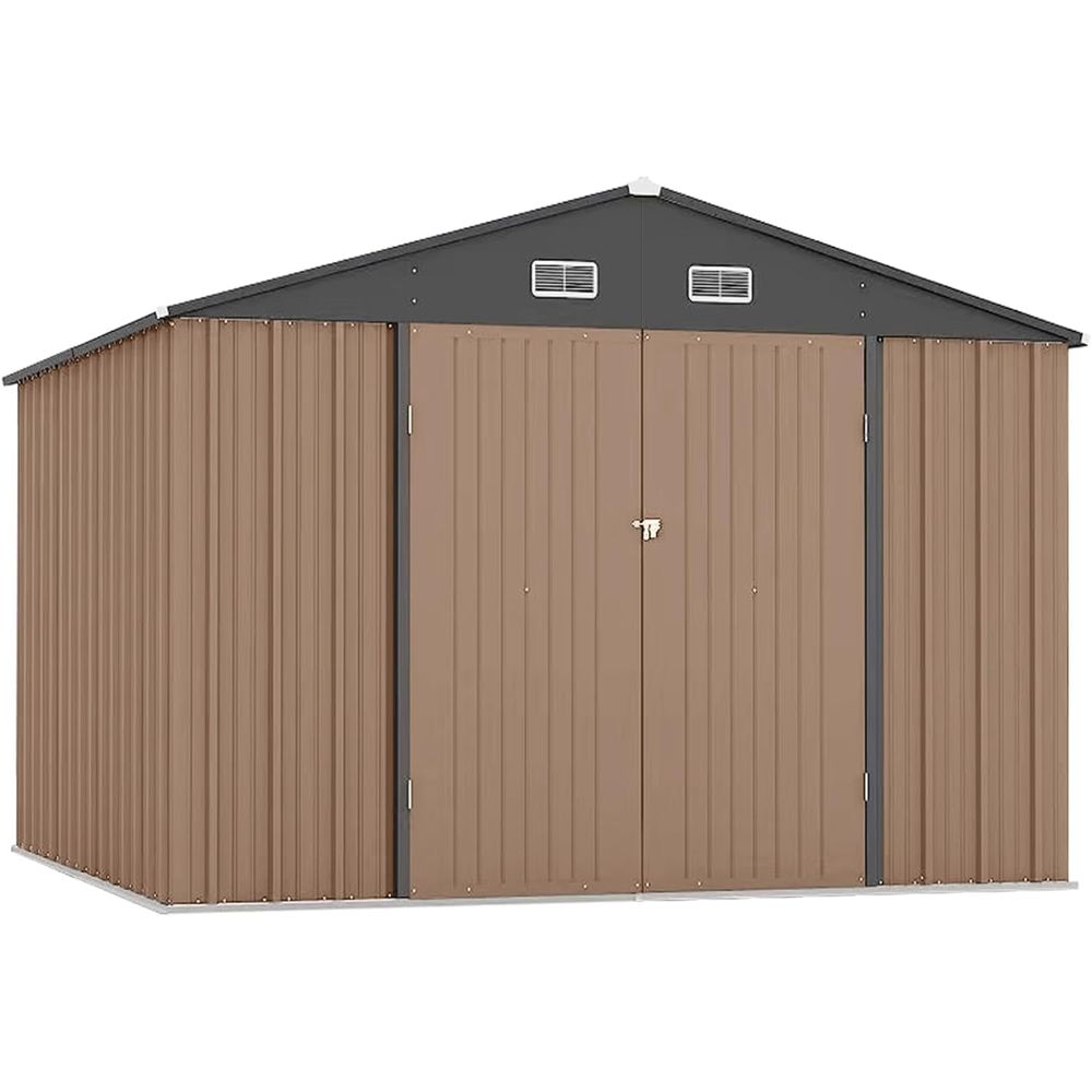 Gardening Tools Of - 10ft x 12ft Outdoor Storage Shed