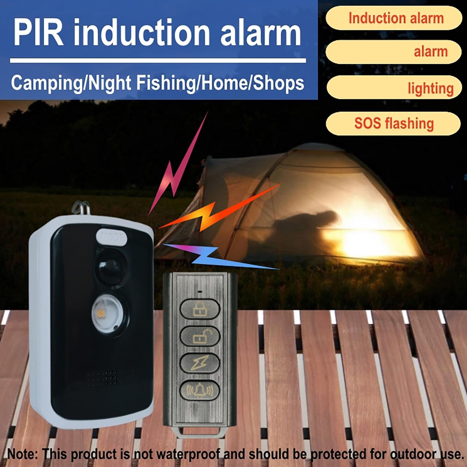 Gardening Tools Description - Camping Security Motion Alarm, 3 Modes