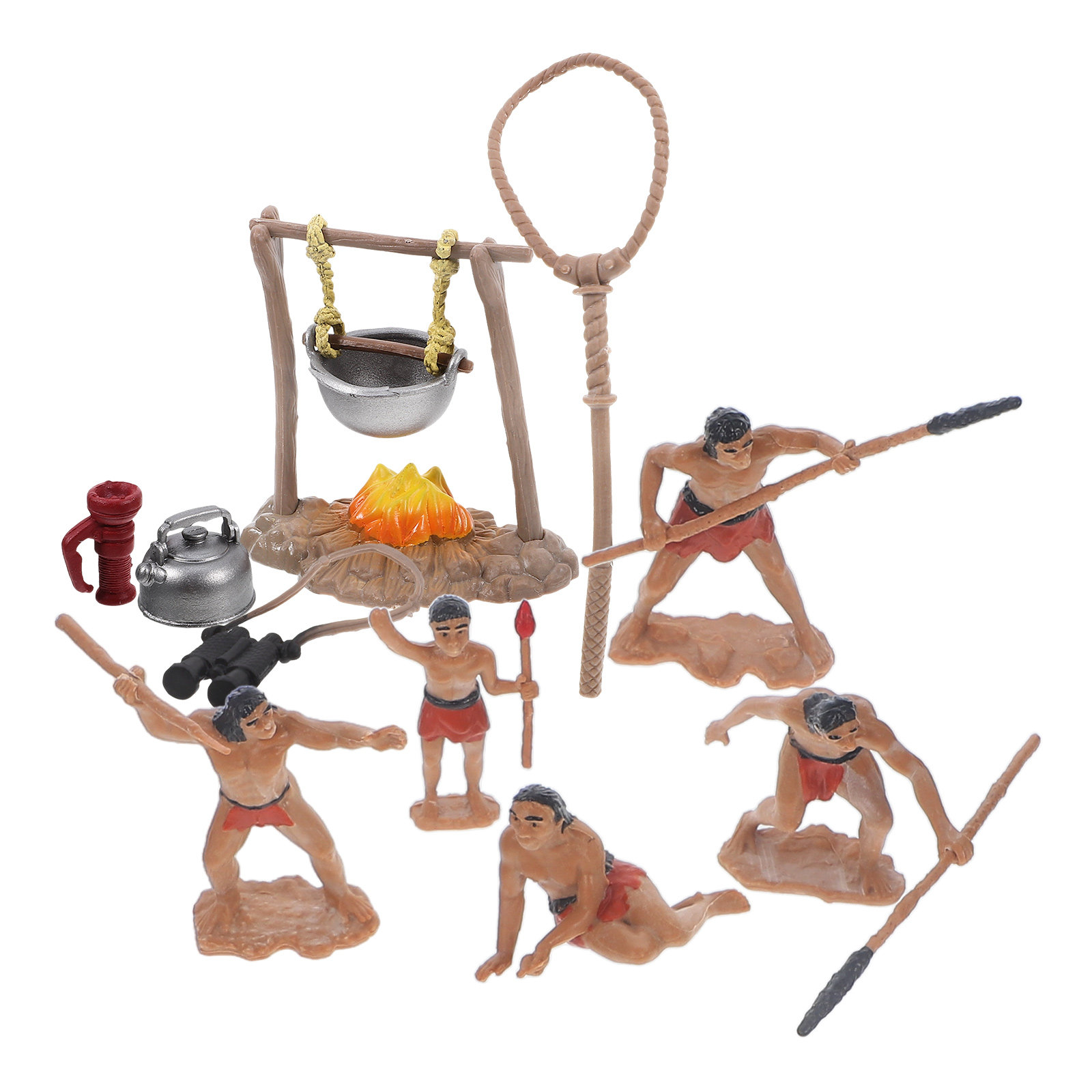 Bonsai Tool Set - 1Set Mini Primitive Men Decor Set