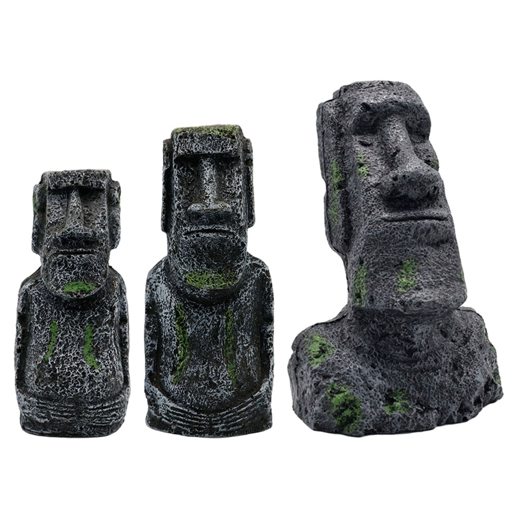 Aquarium Moai Statues Easter I - огляд і ціна Aquaponics Fish Tank