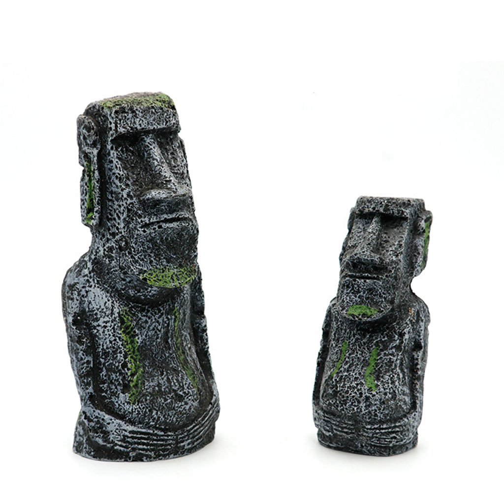 Aquarium Moai Statues Easter I - огляд і ціна Aquaponics Fish Tank