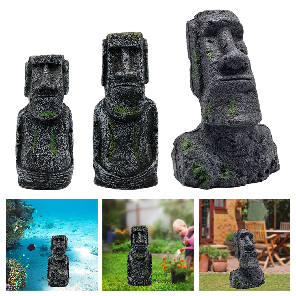 Aquarium Moai Statues Easter I - огляд і ціна Aquaponics Fish Tank