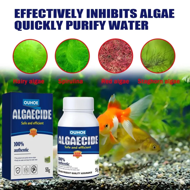 50g High Efficiency Algaecide  - огляд і ціна Aquaponics Fish Tank