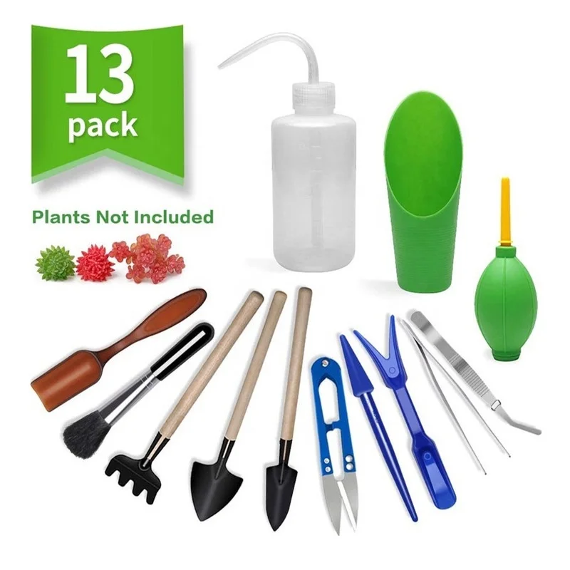 13Pcs Garden Planter Kit DIY S - огляд і ціна Gardening Tools Hoe