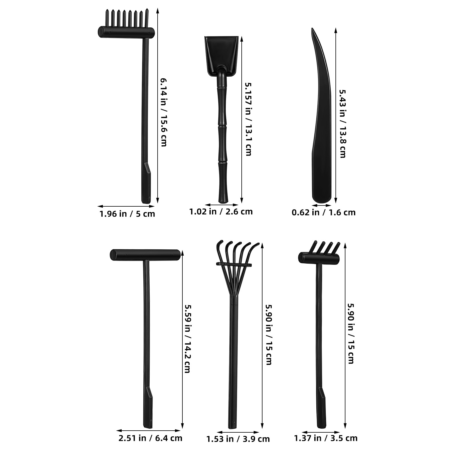 Tine Desktop Rake Mini Rake To - огляд і ціна Gardening Tools Rake