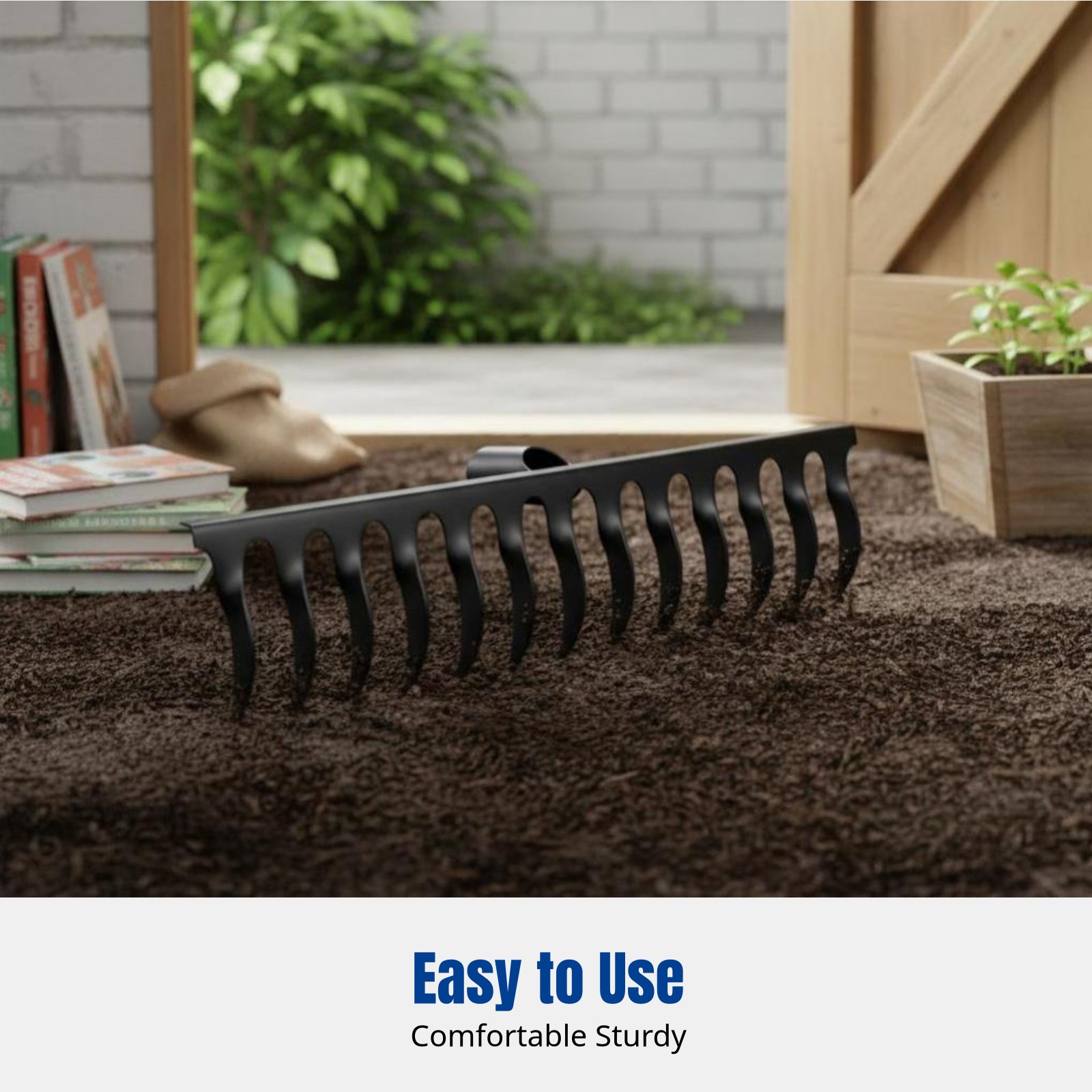Manganese Steel Spiral Rake, M - огляд і ціна Gardening Tools Rake