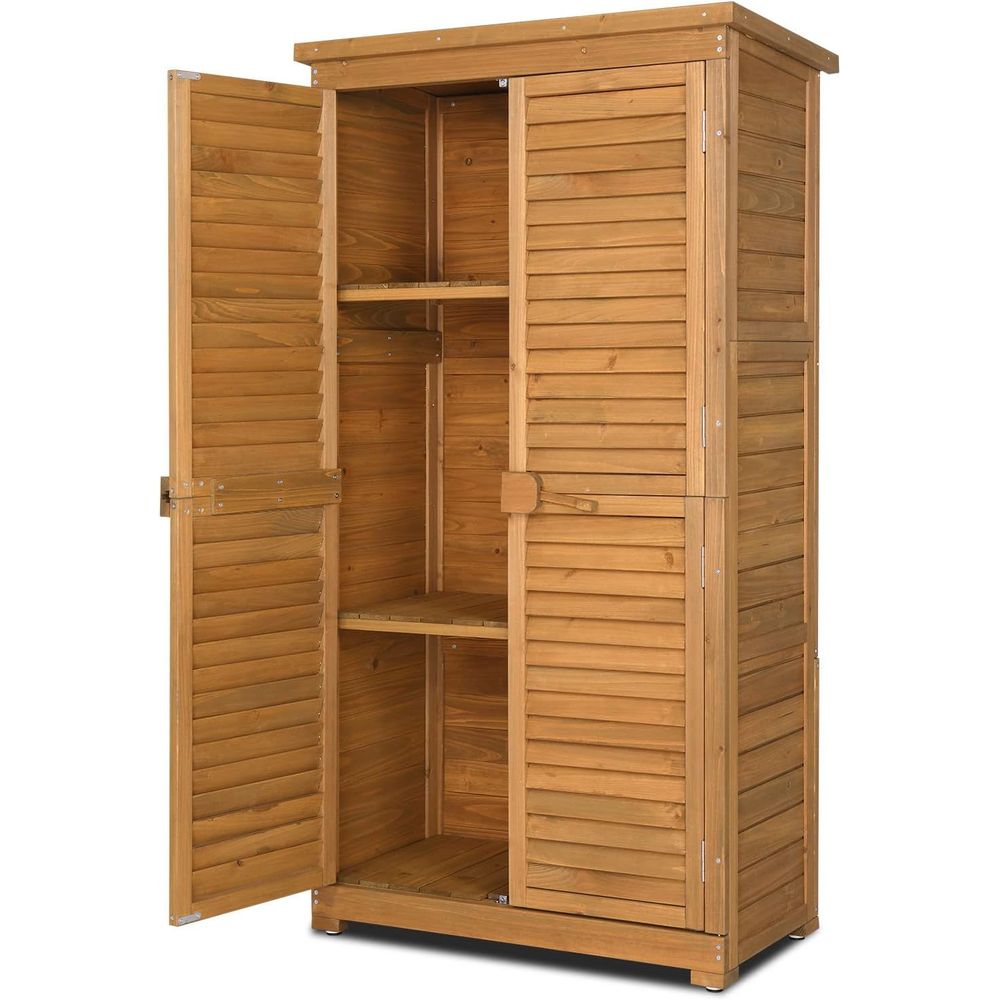 63in Natural Wooden Outdoor St - огляд і ціна Gardening Tools Of