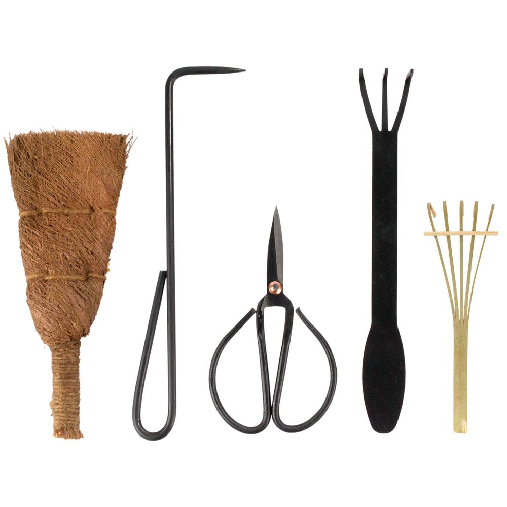 Bonsai Tool Kit 5pc Basic Care - огляд і ціна Bonsai Tool Set