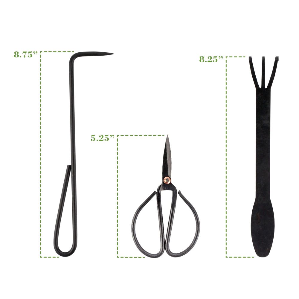 Bonsai Tool Kit 5pc Basic Care - огляд і ціна Bonsai Tool Set