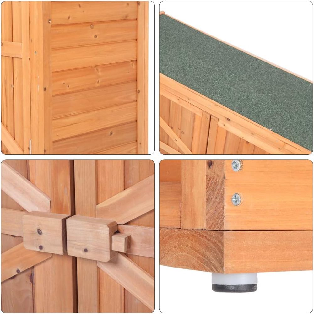 Extra Large Outdoor Wooden Sto - огляд і ціна Gardening Tools Of