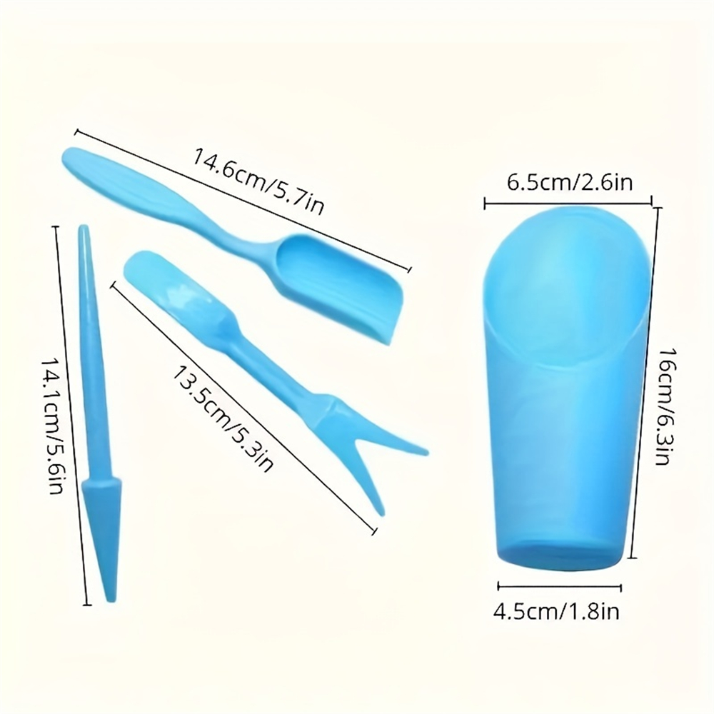 4-Piece Set of Succulent Garde - огляд і ціна Gardening Tools Usa