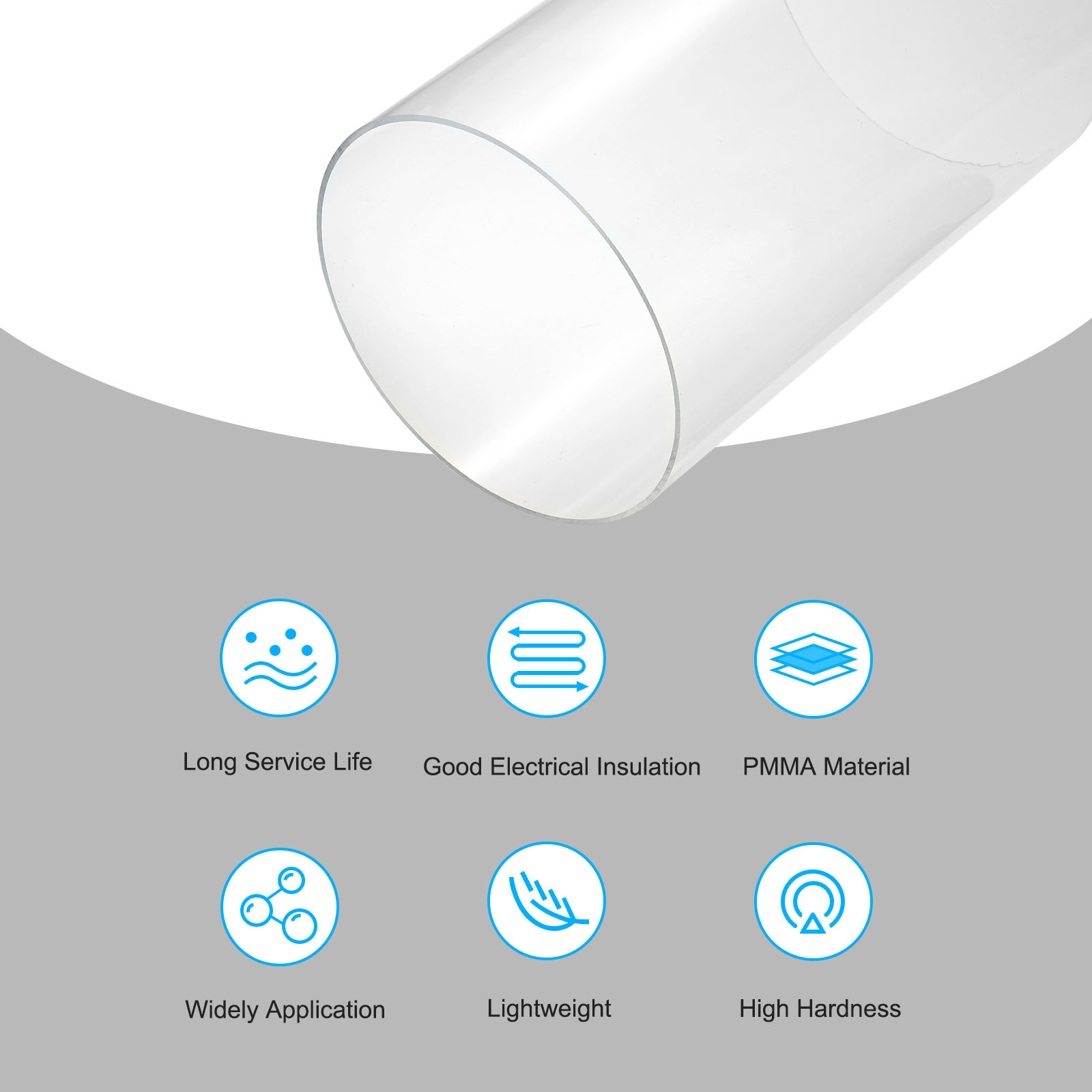 350mm Transparent Acrylic Aqua - огляд і ціна Aquaponics Fish Tank