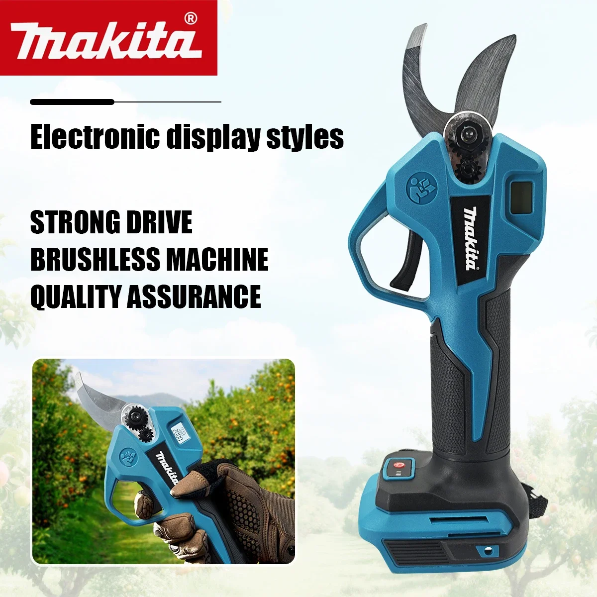 Makita Brushless Electric Prun - огляд і ціна Gardening Tools Usa