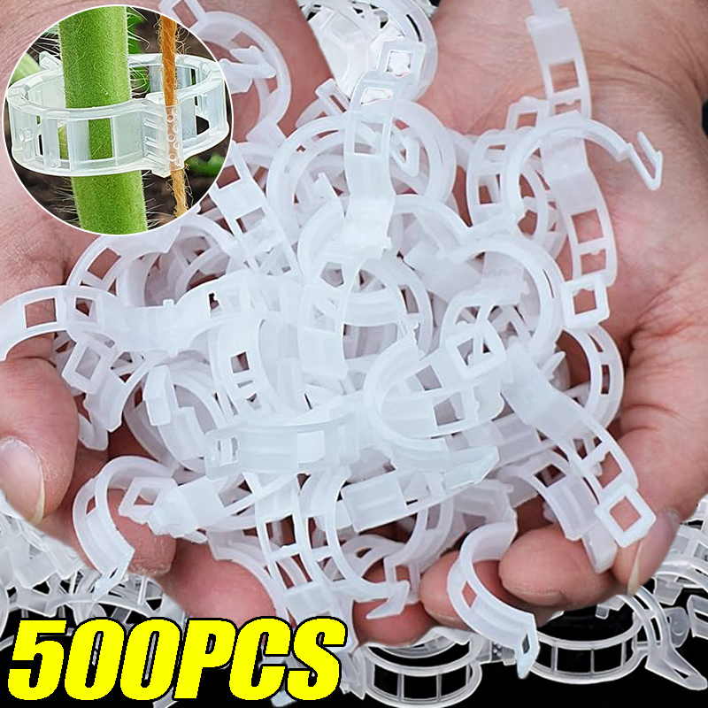 500/50PCS Plant Support Clips  - огляд і ціна Gardening Tools Hoe