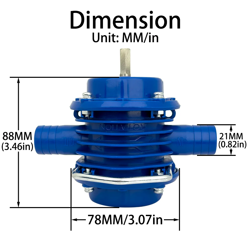 Portable Electric Drill Pump S - огляд і ціна Gardening Tools Of
