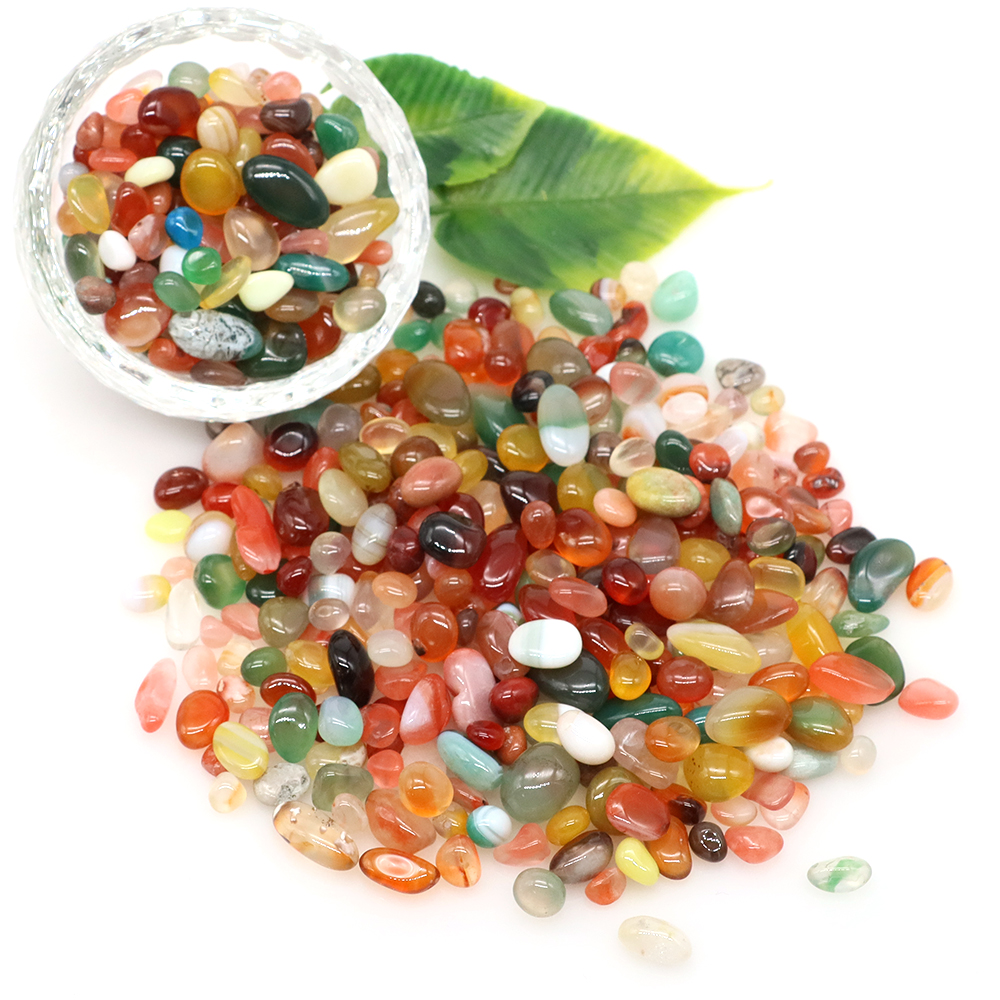 Natural Stone Tumbled Agate Gr - огляд і ціна Aquaponics Fish Tank