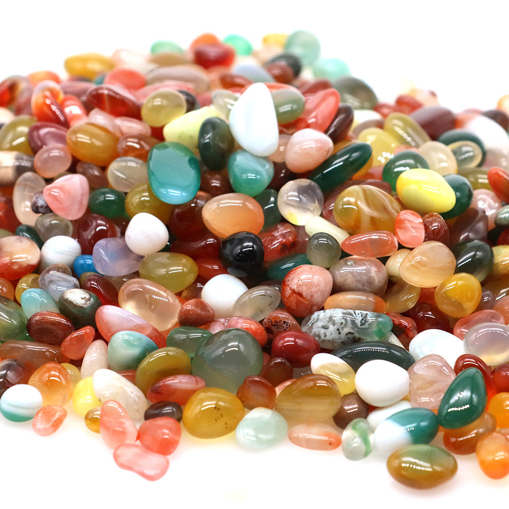 Natural Stone Tumbled Agate Gr - огляд і ціна Aquaponics Fish Tank