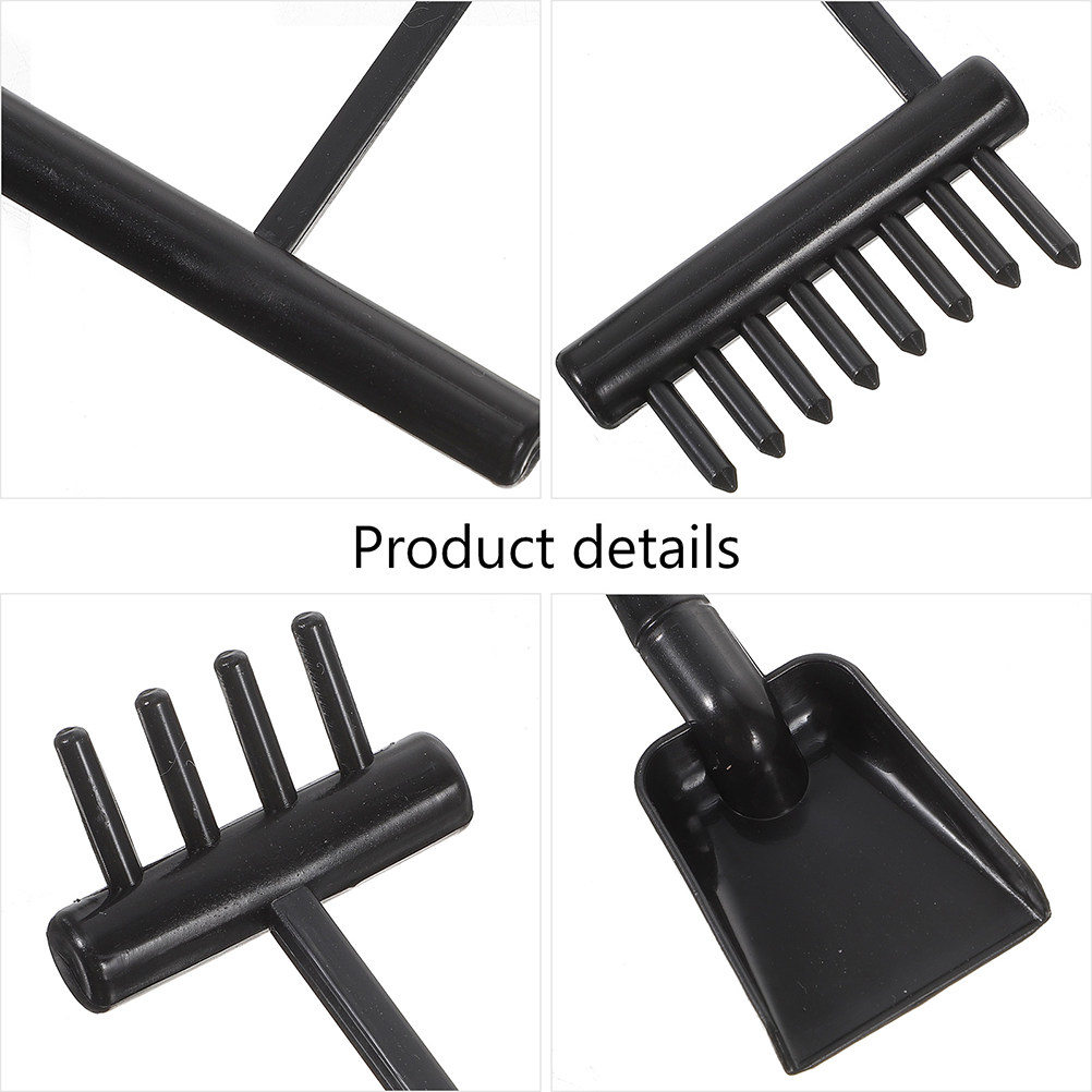 1Set Zen Garden Rake Set Plast - огляд і ціна Gardening Tools Rake