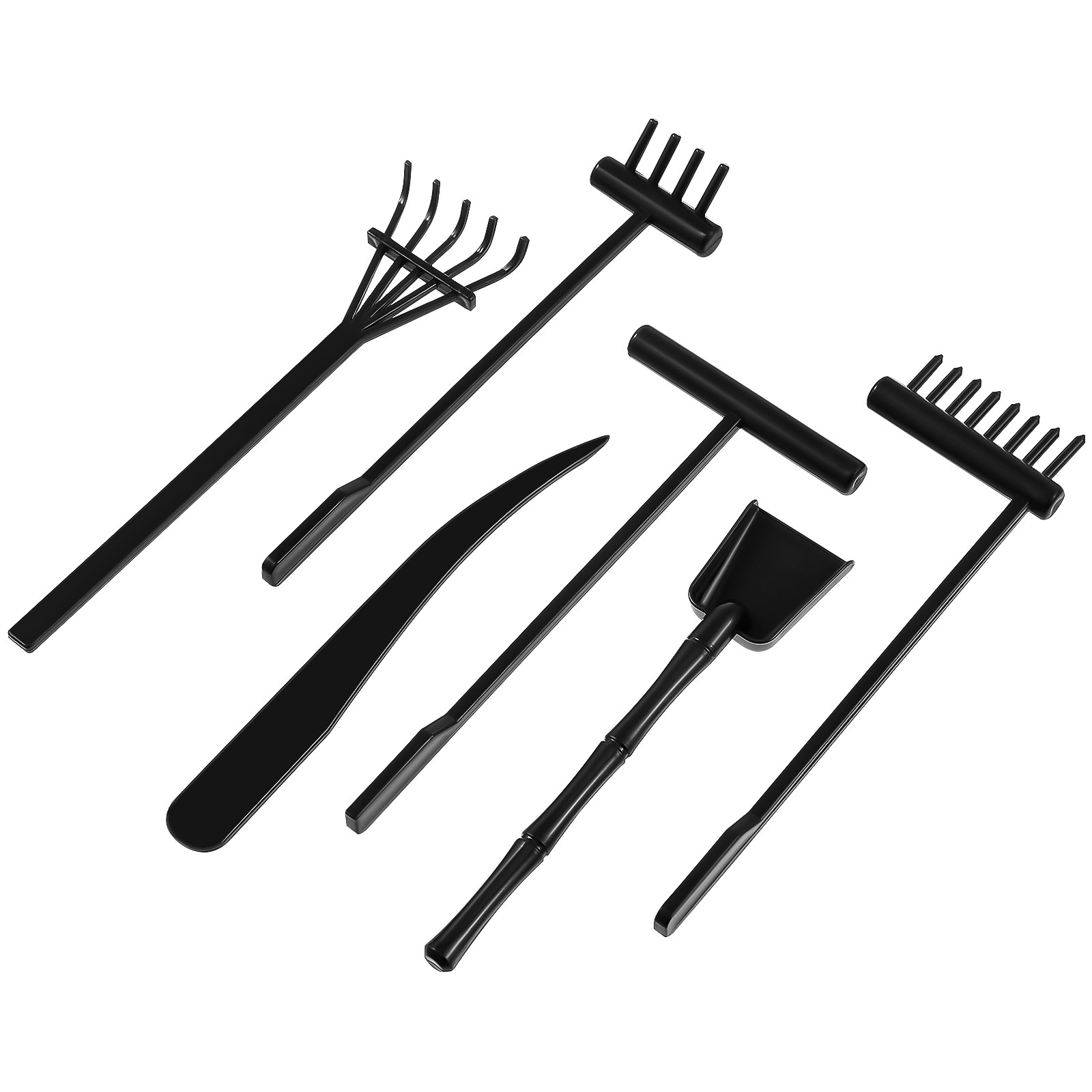 6Pcs Mini Zen Garden Rakes Pla - огляд і ціна Gardening Tools Rake