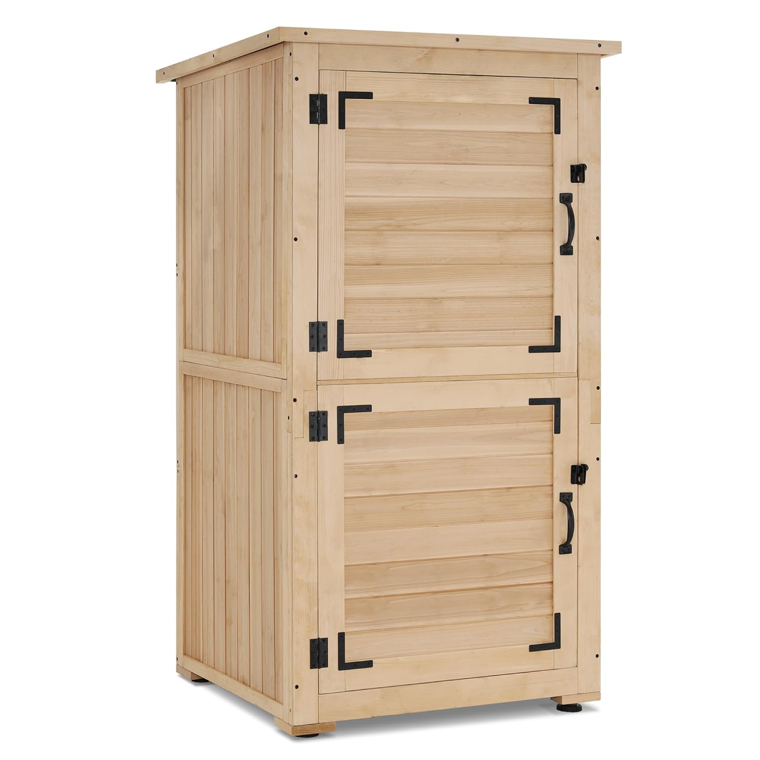 30in Deep Wood Outdoor Storage - огляд і ціна Gardening Tools Of