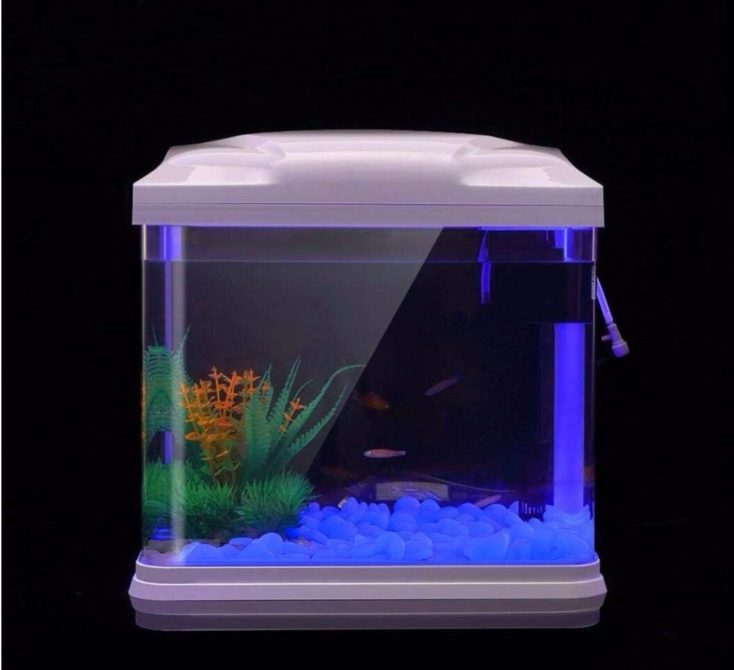 Fish Tank Rocks Glow Blue Pebb - огляд і ціна Aquaponics Fish Tank