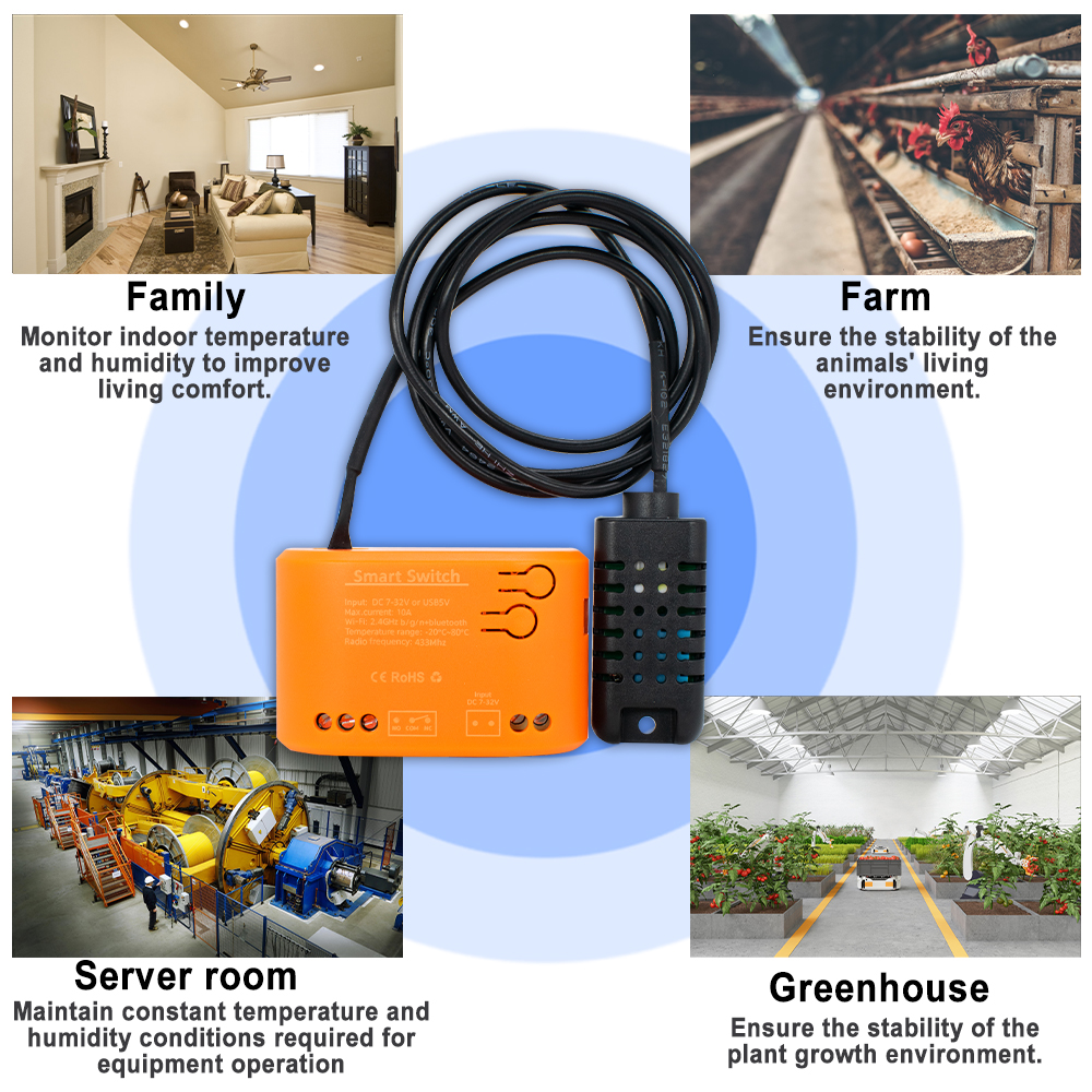 Tuya WiFi Temperature Humidity - огляд і ціна Aquaponics Fish Tank