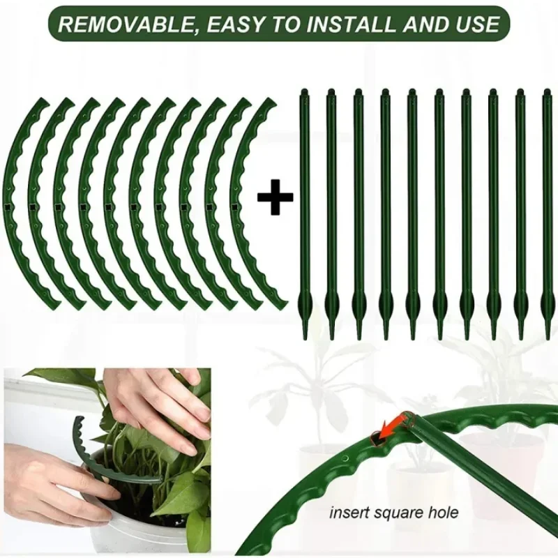 Plastic Plant Support Pile Sta - огляд і ціна Gardening Tools Hoe