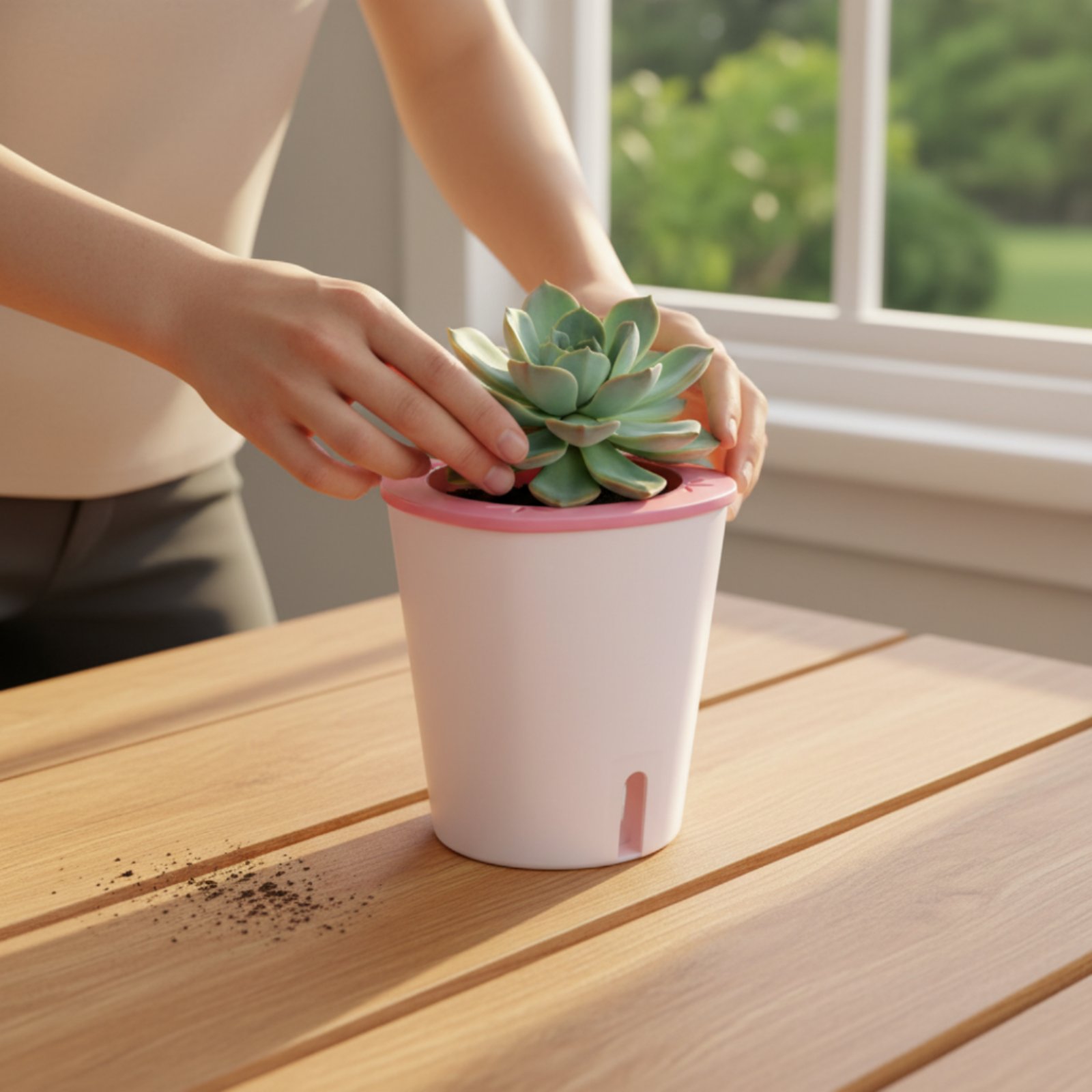 Self Watering Planter Large Si - огляд і ціна Gardening Tools Of
