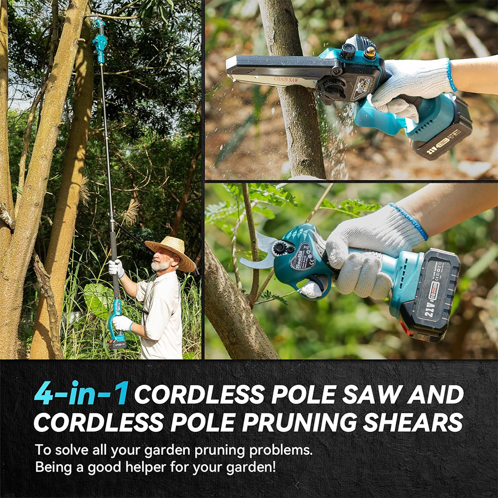 Seesii 3-in-1 Brushless Telesc - огляд і ціна Gardening Tools Usa