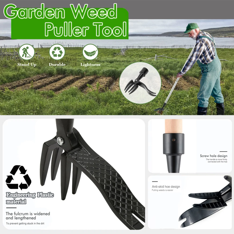 Stand Up Weed Puller Claw Tool - огляд і ціна Gardening Tools Hoe