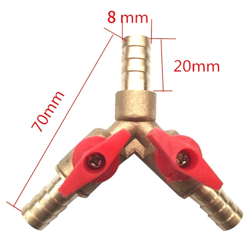 4Pcs 3 Way Shut Off Ball Valve - огляд і ціна Gardening Tools Of
