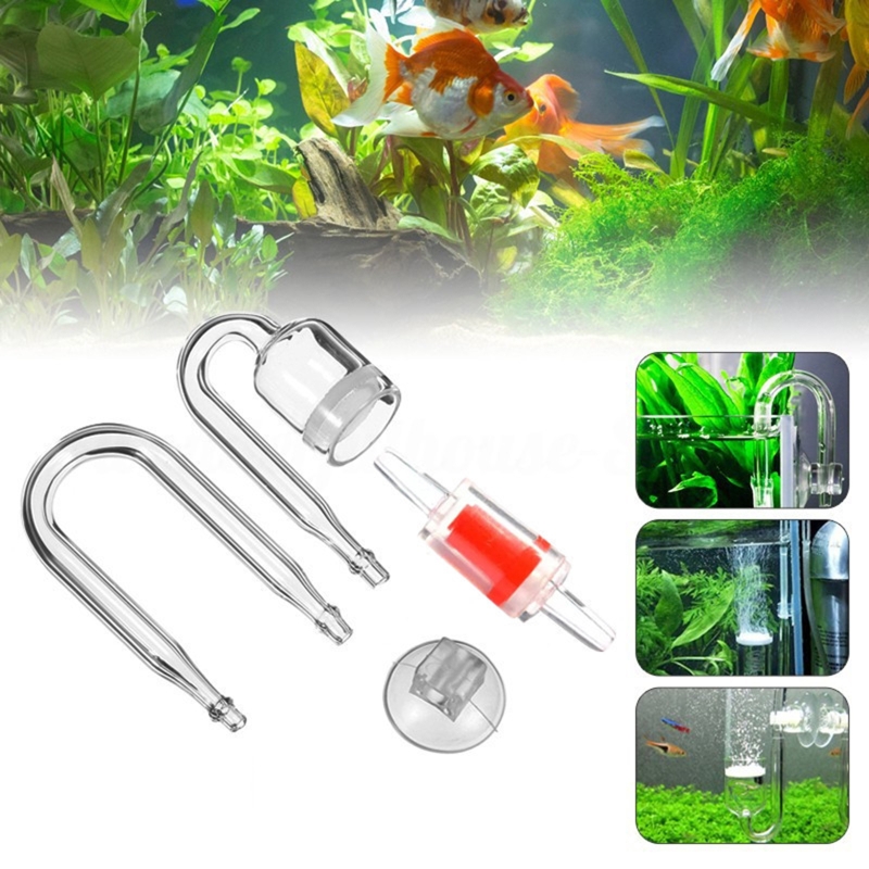 4pcs Set DIY CO2 Diffuser For  - огляд і ціна Aquaponics Fish Tank